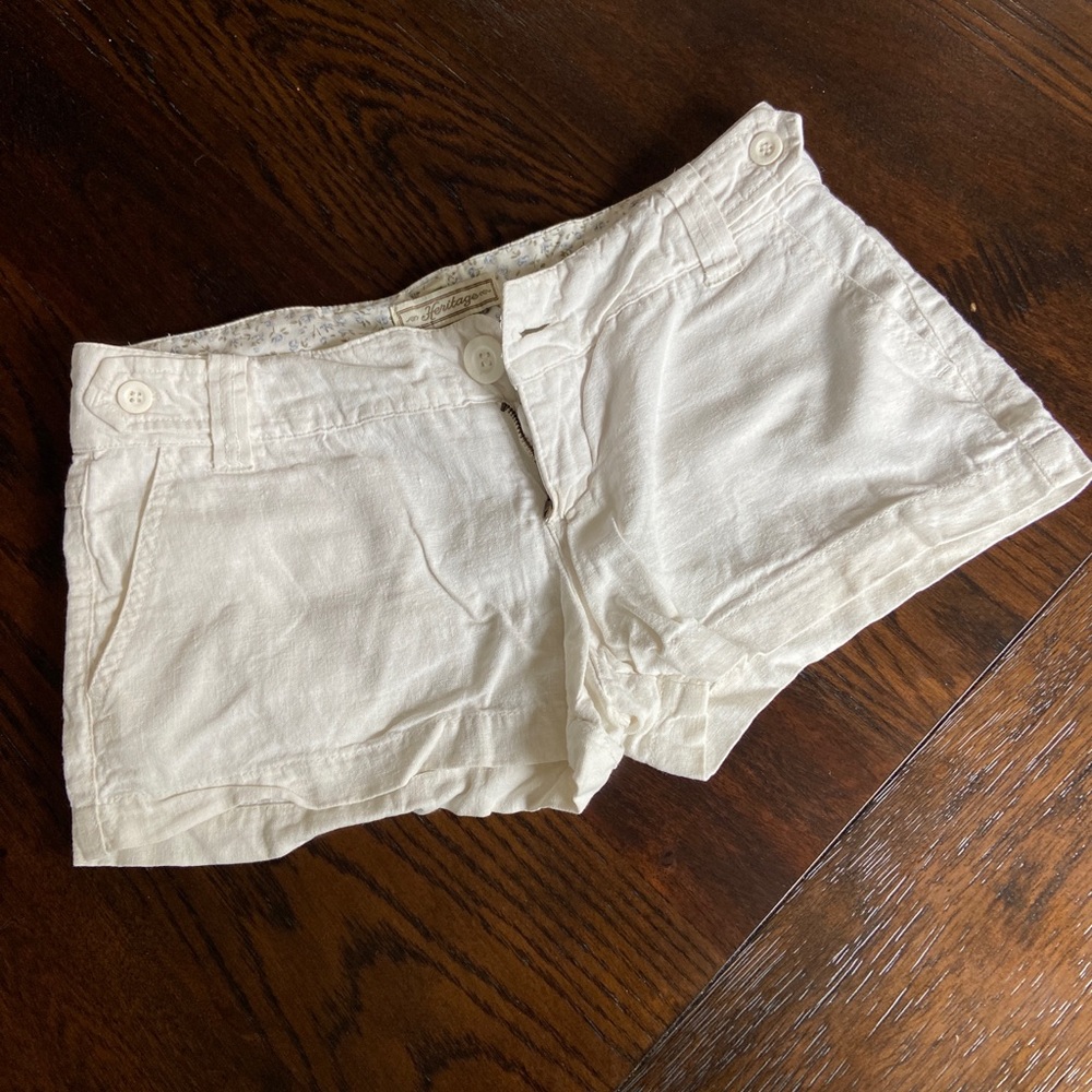 Linen shorts